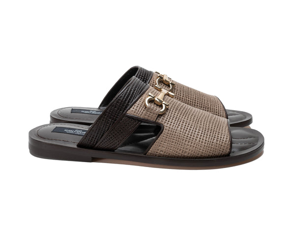 Corrente Sandal Calfskin - Taupe