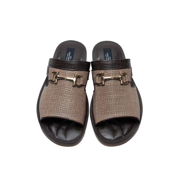 Corrente Sandal Calfskin - Taupe