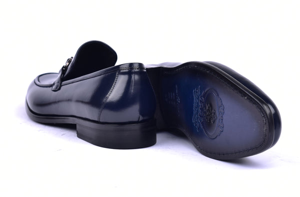 Corrente Calfskin Loafer - Navy