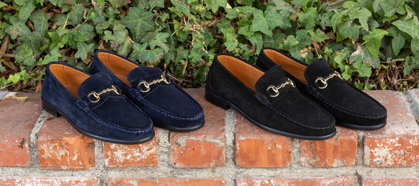 Pelle Suede Loafer - Navy