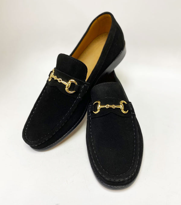 Pelle Suede Loafer - Black