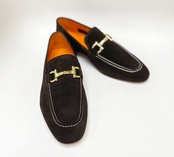 Corrente Suede Loafer - Brown