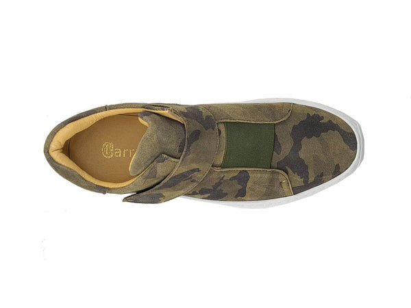 C&E Camoflage Suede Sneaker - Green