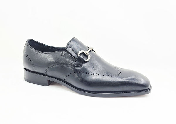 C&E Shoes Calfskin Shoe - Black