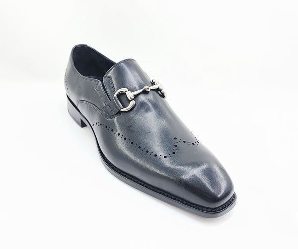 C&E Shoes Calfskin Shoe - Black