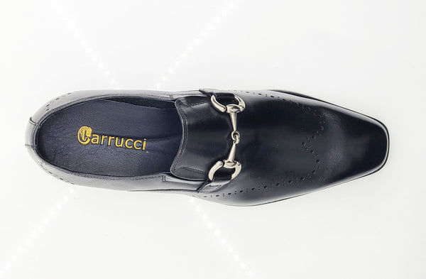 C&E Shoes Calfskin Shoe - Black