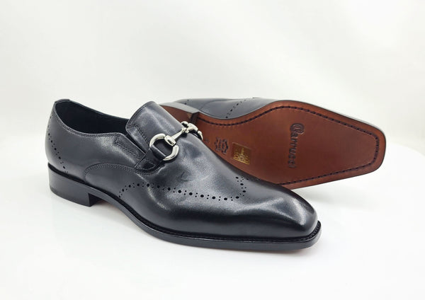 C&E Shoes Calfskin Shoe - Black