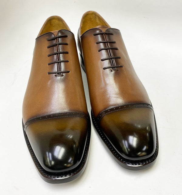 Ugo Vasare Shoes Anthony Calfskin Oxford - Walnut/Brown