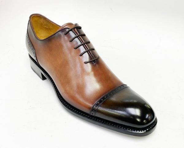 Ugo Vasare Shoes Anthony Calfskin Oxford - Walnut/Brown