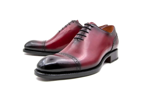 Ugo Vasare Anthony Calfskin Oxford - Burgundy