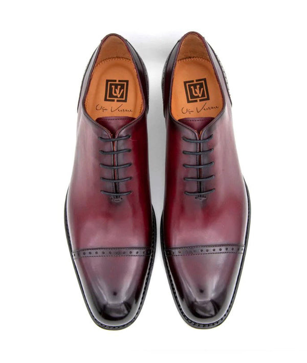 Ugo Vasare Anthony Calfskin Oxford - Burgundy