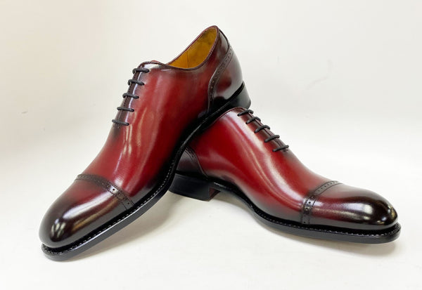 Ugo Vasare Anthony Calfskin Oxford - Burgundy