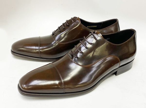 Corrente Cordovan Leather Oxford - Brown