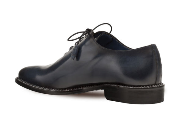 Mezlan Enterprise Calfskin Oxford - Blue