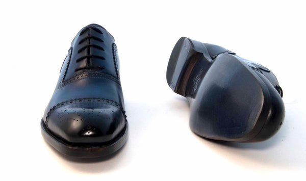 Ugo Vasare Leather Oxford - Navy