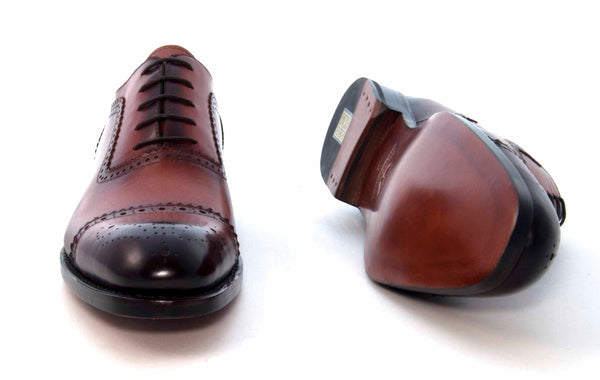 Ugo Vasare Leather Oxford - Camel