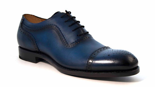Ugo Vasare Leather Oxford - Navy