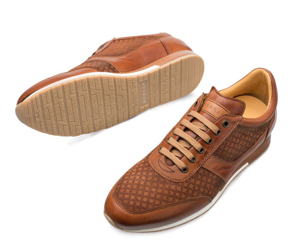 Mezlan Maxim Suede Sneaker - Tan