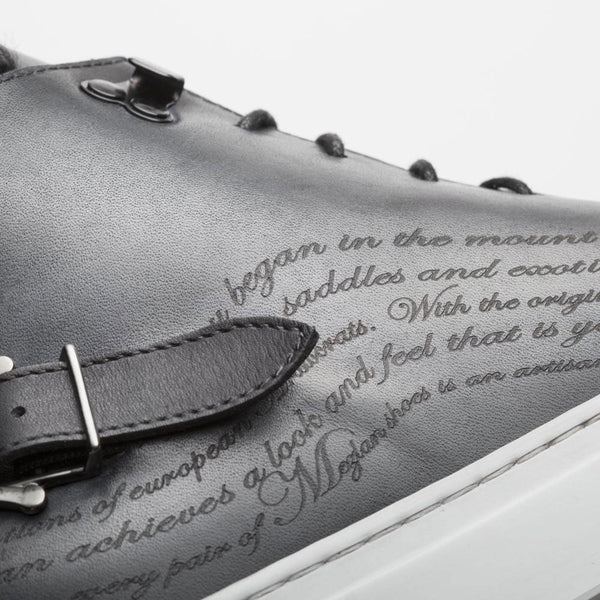 Mezlan Patina Calfskin - Grey