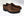 C Collection Suede Lace Up Shoe - Brown