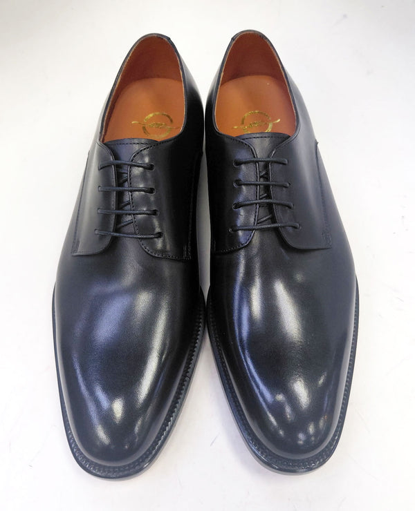 Maurice Leather Lace-Up Derby - Black