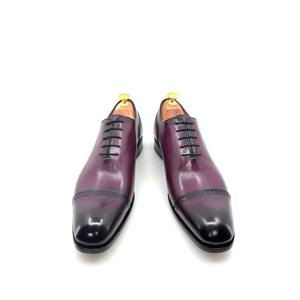 Ugo Vasare Calfskin Oxford - Purple