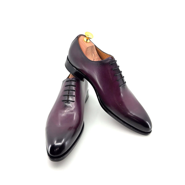 Ugo Vasare Leather Oxford - Purple