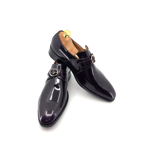 Ugo Vasare Patent Leather Slip-On - Purple