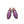 C Collection Patent Leather H Loafer - Purple