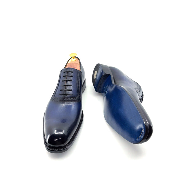 Ugo Vasare Calfskin Oxford - Navy