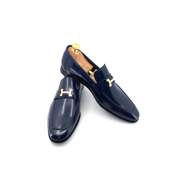 C Collection Nappa Leather H Loafer - Blue
