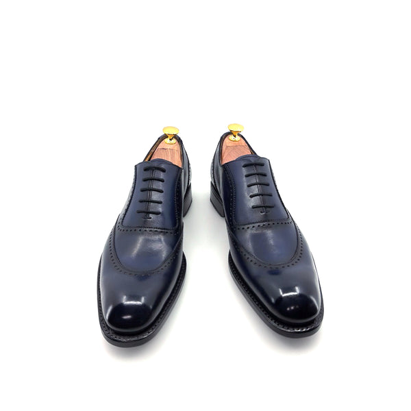 Ugo Vasare Charlton Calfskin Oxford - Navy