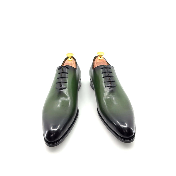 Ugo Vasare Leather Oxford - Green