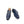 C Collection Leather Loafer - Navy