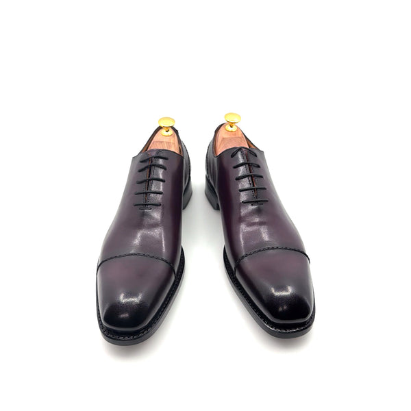 Ugo Vasare Henry Leather Shoe - Purple