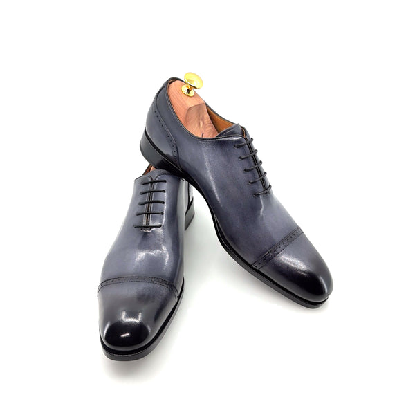 Ugo Vasare Calfskin Oxford - Grey
