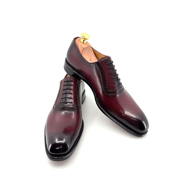 Ugo Vasare Calfskin Oxford - Burgundy