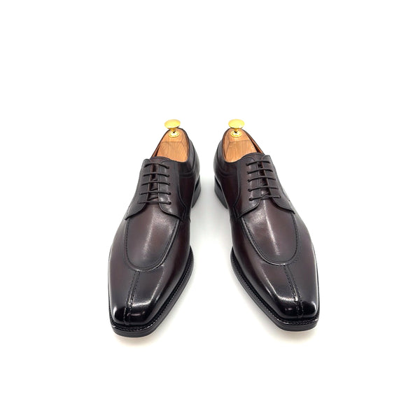 Maurice Leather Lace-Up Oxford - Brown