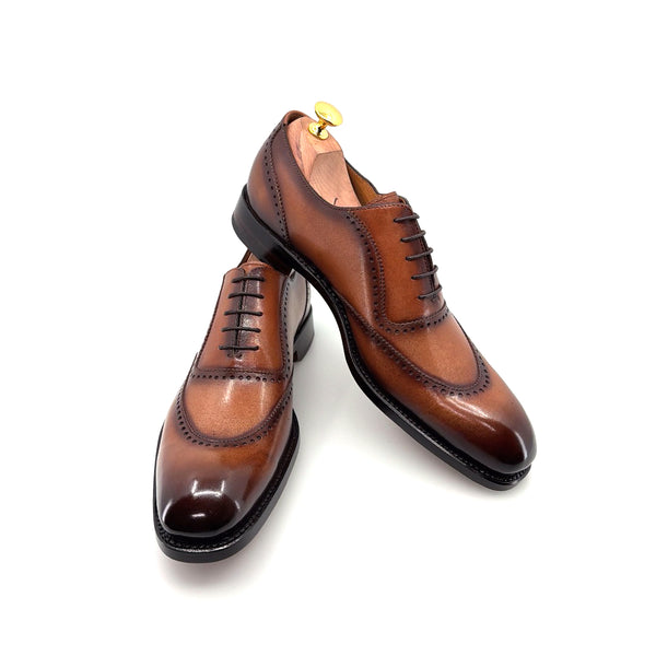 Ugo Vasare Charlton Calfskin Oxford - Walnut