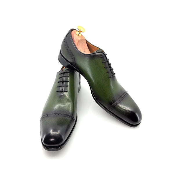 Ugo Vasare Calfskin Oxford - Green