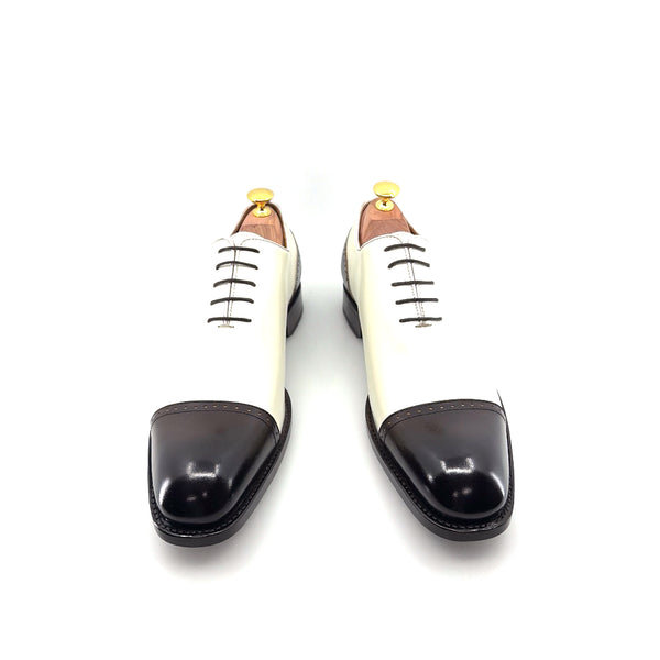 Ugo Vasare Anthony Calfskin Oxford - Brown/Bone