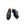Ugo Vasare Alligator Lace-Up Oxford - Black