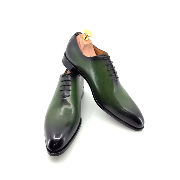 Ugo Vasare Leather Oxford - Green
