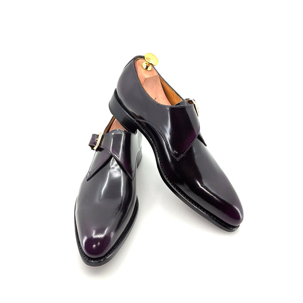 Ugo Vasare Patent Monkstrap - Purple