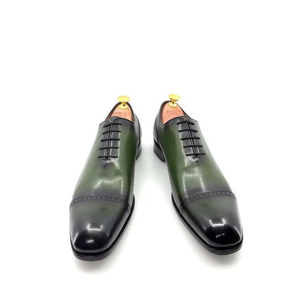 Ugo Vasare Calfskin Oxford - Green