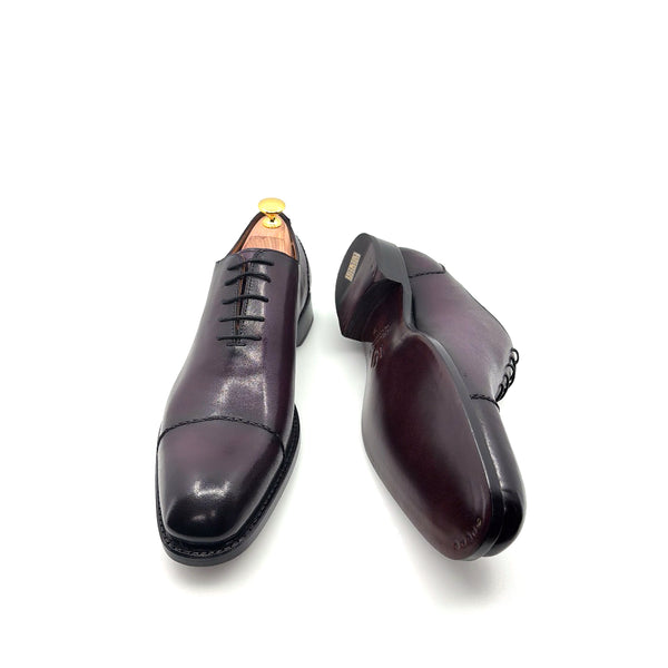 Ugo Vasare Henry Leather Shoe - Purple