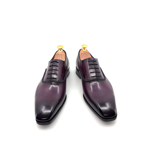 Ugo Vasare Leather Oxford - Purple