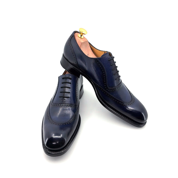 Ugo Vasare Charlton Calfskin Oxford - Navy