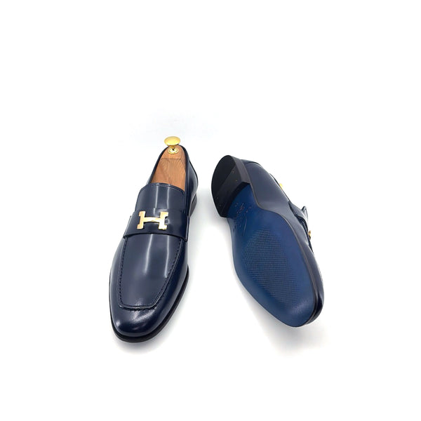 C Collection Nappa Leather H Loafer - Blue