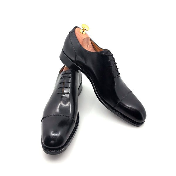 Ugo Vasare Henry Leather Shoe - Black